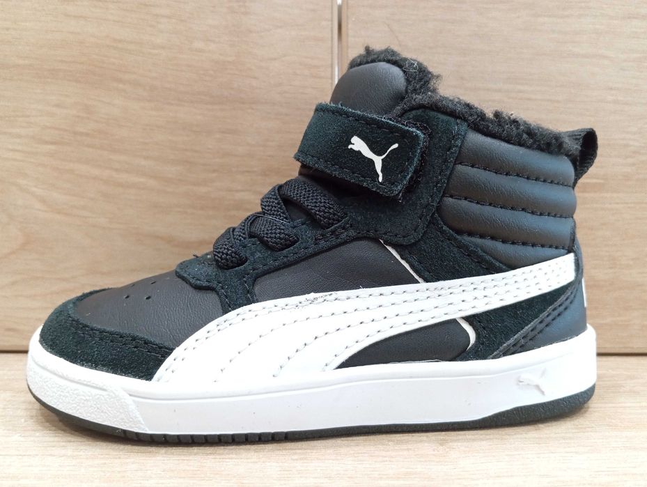 PUMA REBOUND STREET V2 FUR  Buty Sneakersy Dziecięce ocieplane Rozm 22