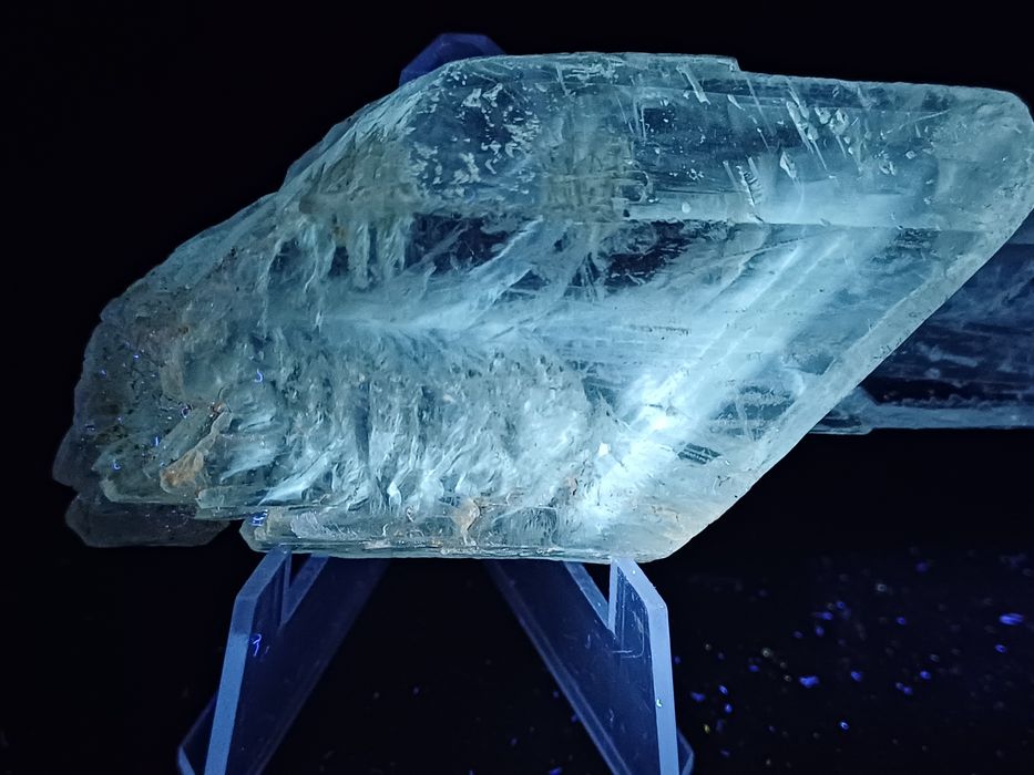 Piękne kryształy selenitu z Niemiec