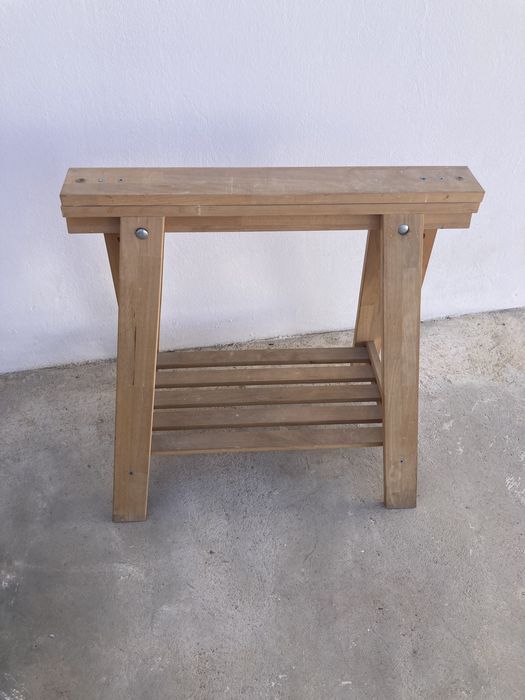 Conjunto 2 cavaletes Ikea madeira