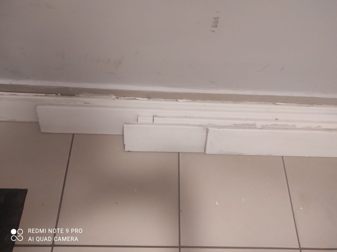 Listwy MDF białe