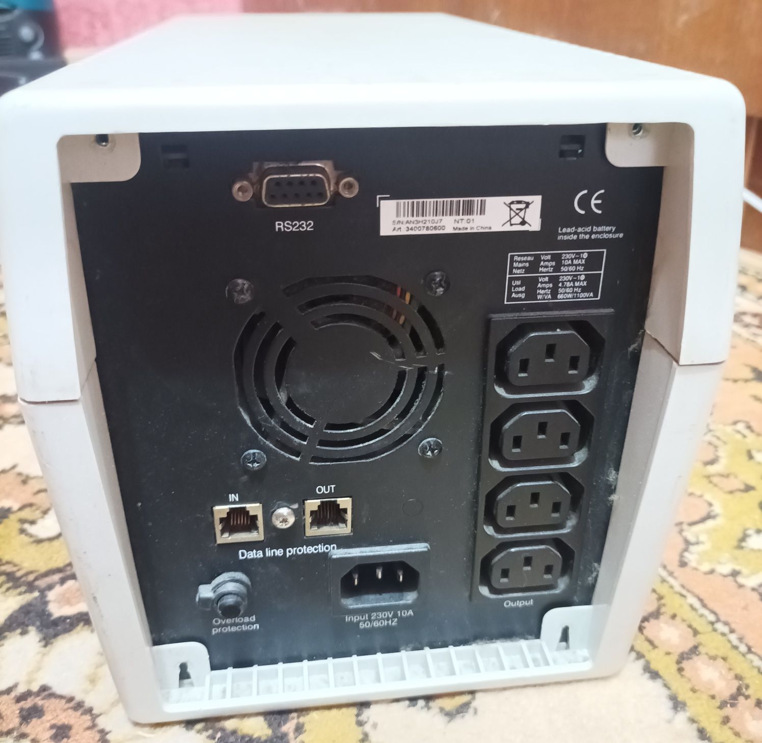 UPS MGE Nova 1100
