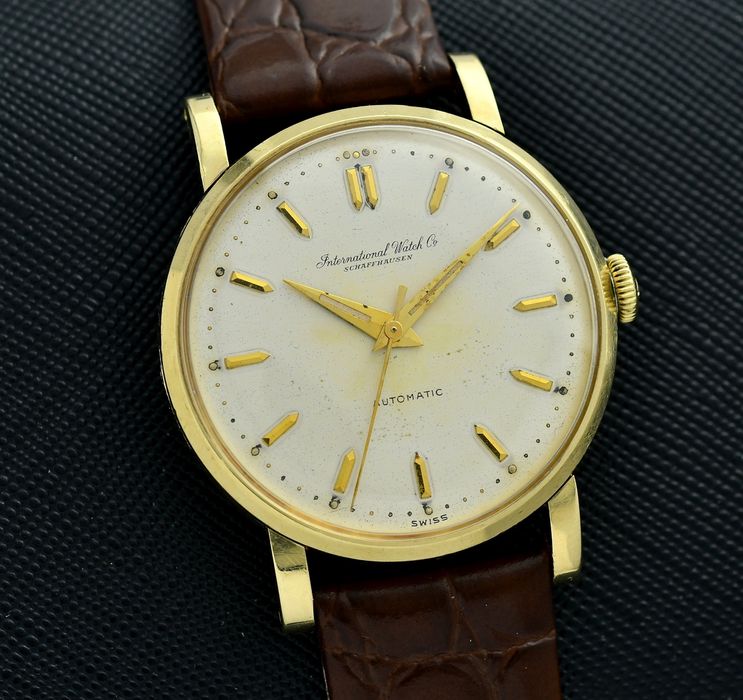 Zegarek IWC Schaffhausen - Złoto 14k - Automatyczny - Lata 60 Vintage