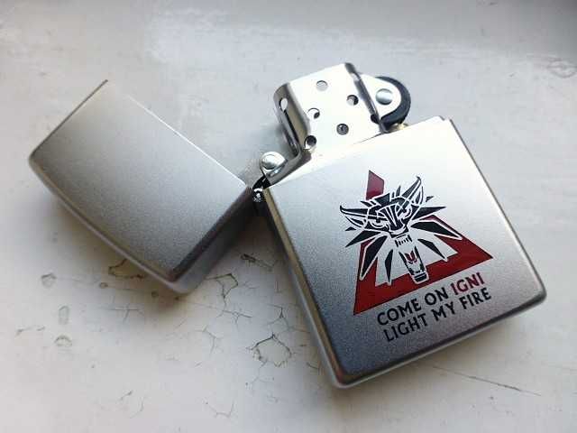 Zapalniczka Zippo Wiedźmin The Witcher Custom Grawer Sapkowski