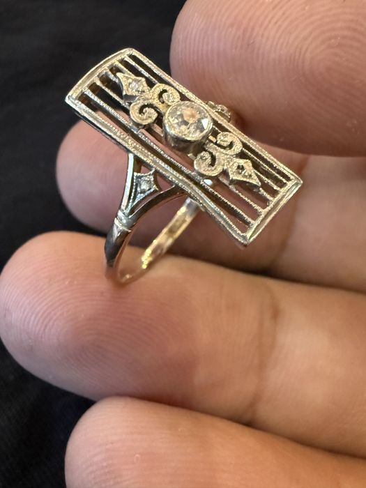 Кольцо бриллианты ссср