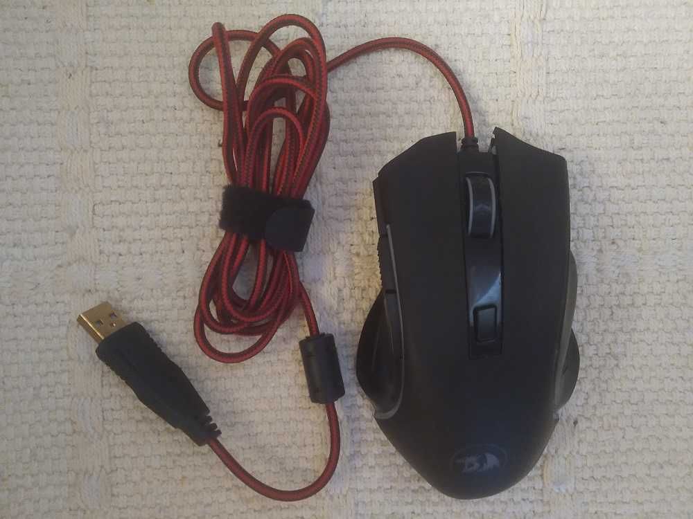 Стан нової, ігрова миша Redragon Nothosaur USB Black (RED-M606)