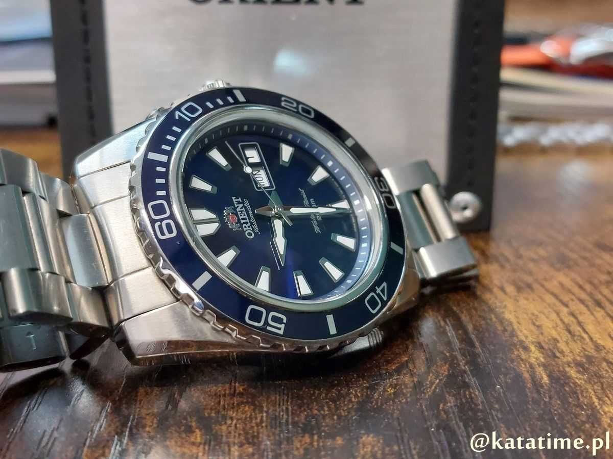 Męski zegarek automatyczny Orient Mako XL automatic CEM75002D gwarancj