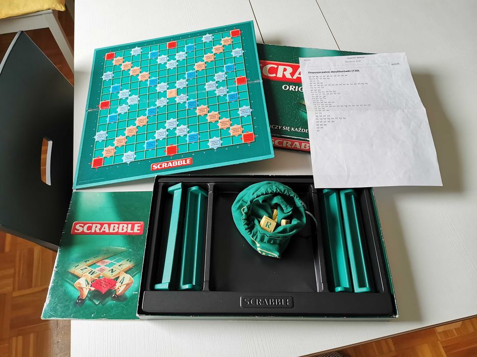 Scrabble wydanie specjalne kolekcjonerskie Mattel