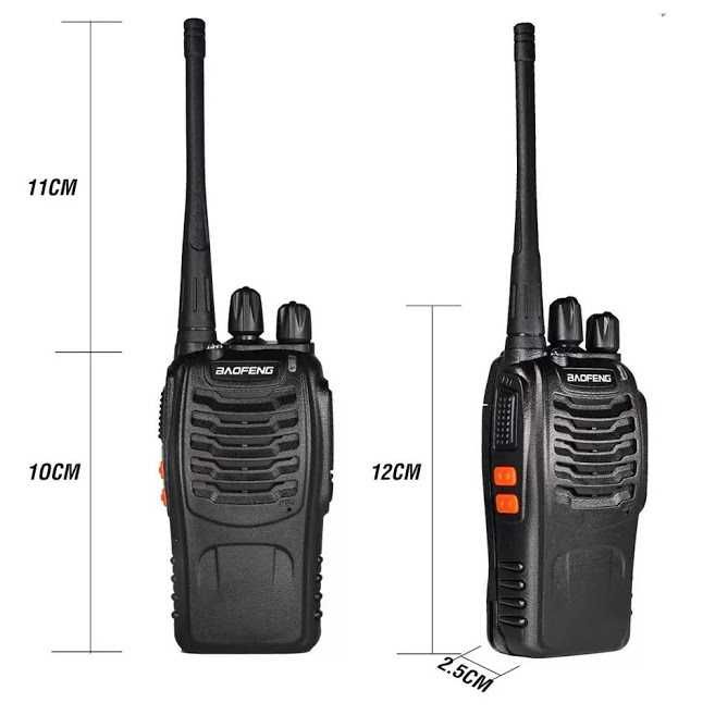 Walkie talkies - PACK 6x Intercomunicadores Rádio + Acessórios