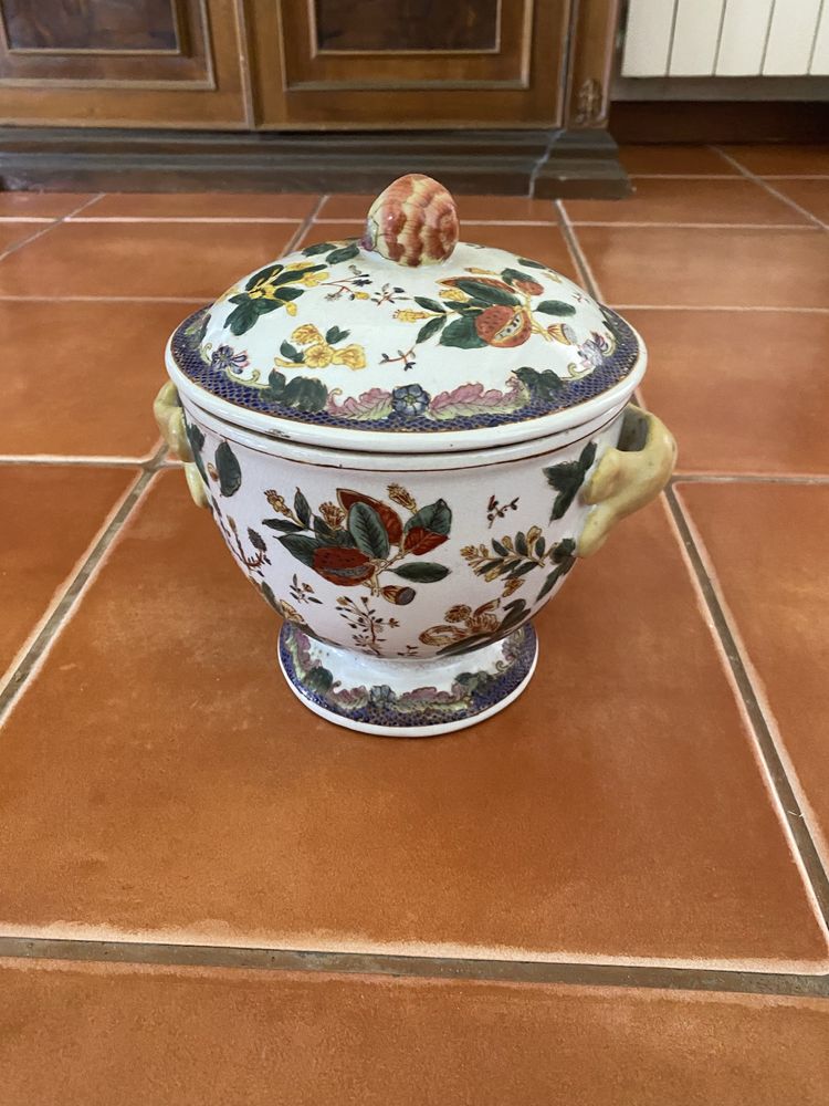 Vaso pintado mão