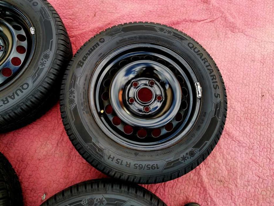 KOŁA całoroczne 15' VW Golf SKODA Octavia - 5x112 - 195/65/15 - 2024 r