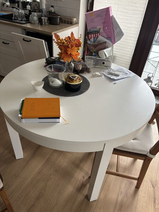Stół do kuchni jadalni okragly IKEA