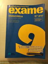 Livro de preparação de exame de matemática