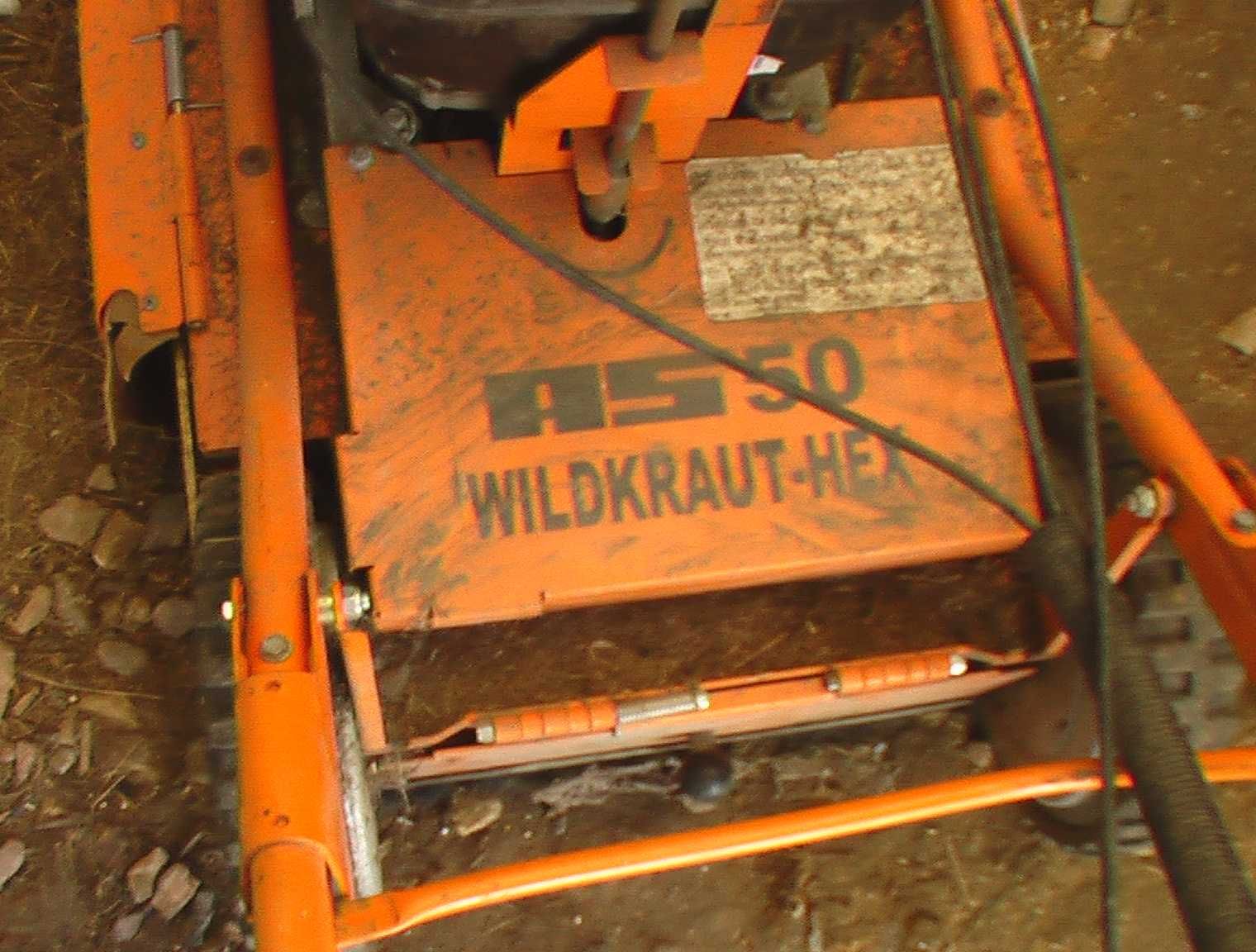 Odchwaszczarka szczotka Wildkraut-Hex AS MOTOR karczownica odkurzacz