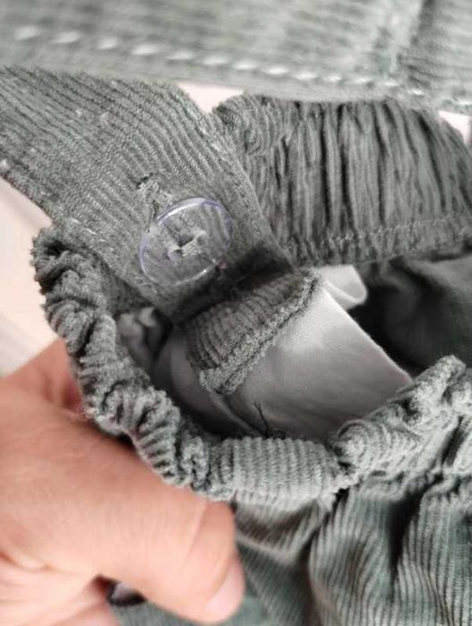 Sukienka spódniczka na szelkach z kieszeniami kotki r. 74 cm (6-9 msc)