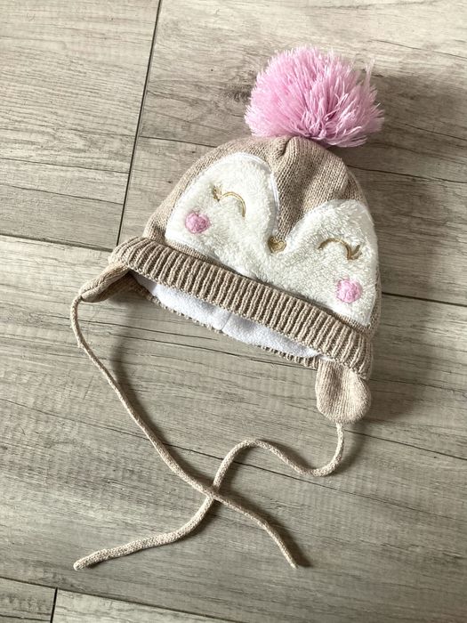 Czapka 48-50 cool club wiazana pompon