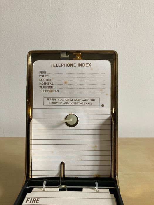 Agenda Vintage - Anos 60/70