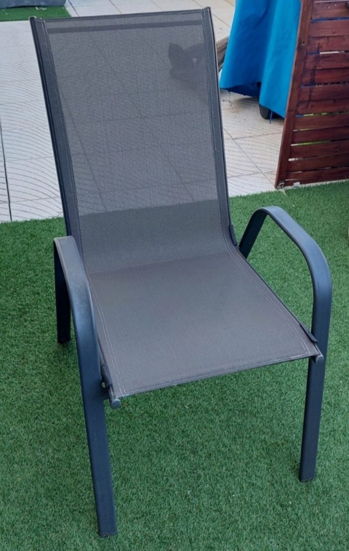 Conjunto de 6 cadeiras terraço/jardim