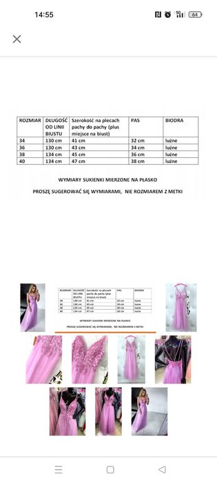 Sukienka długa wieczorowa na wesele