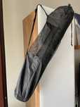 Mata Yoga 180x60 czarna z pokrowcem
