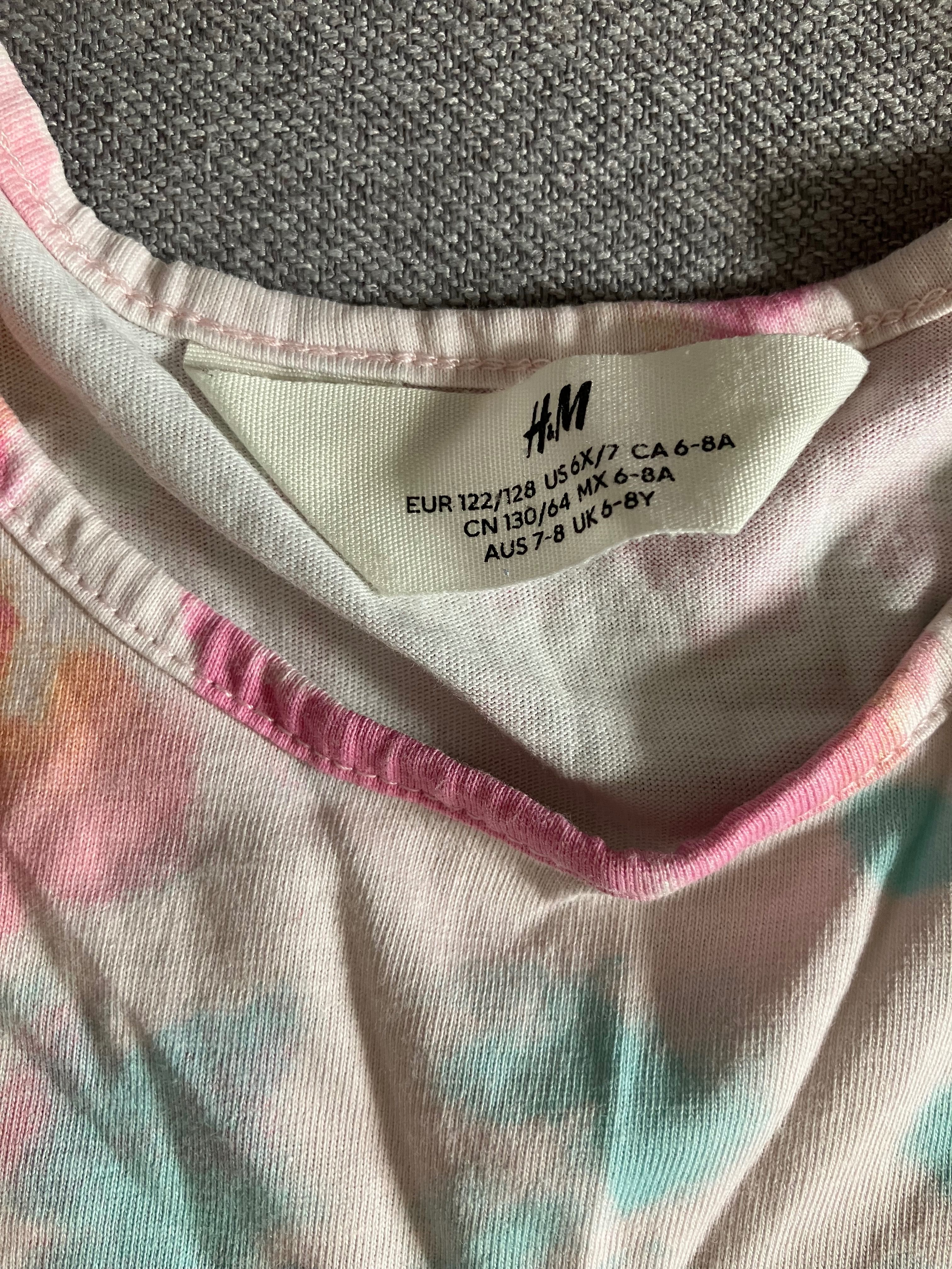 Sukienka H&M 122/128 na ramiączka