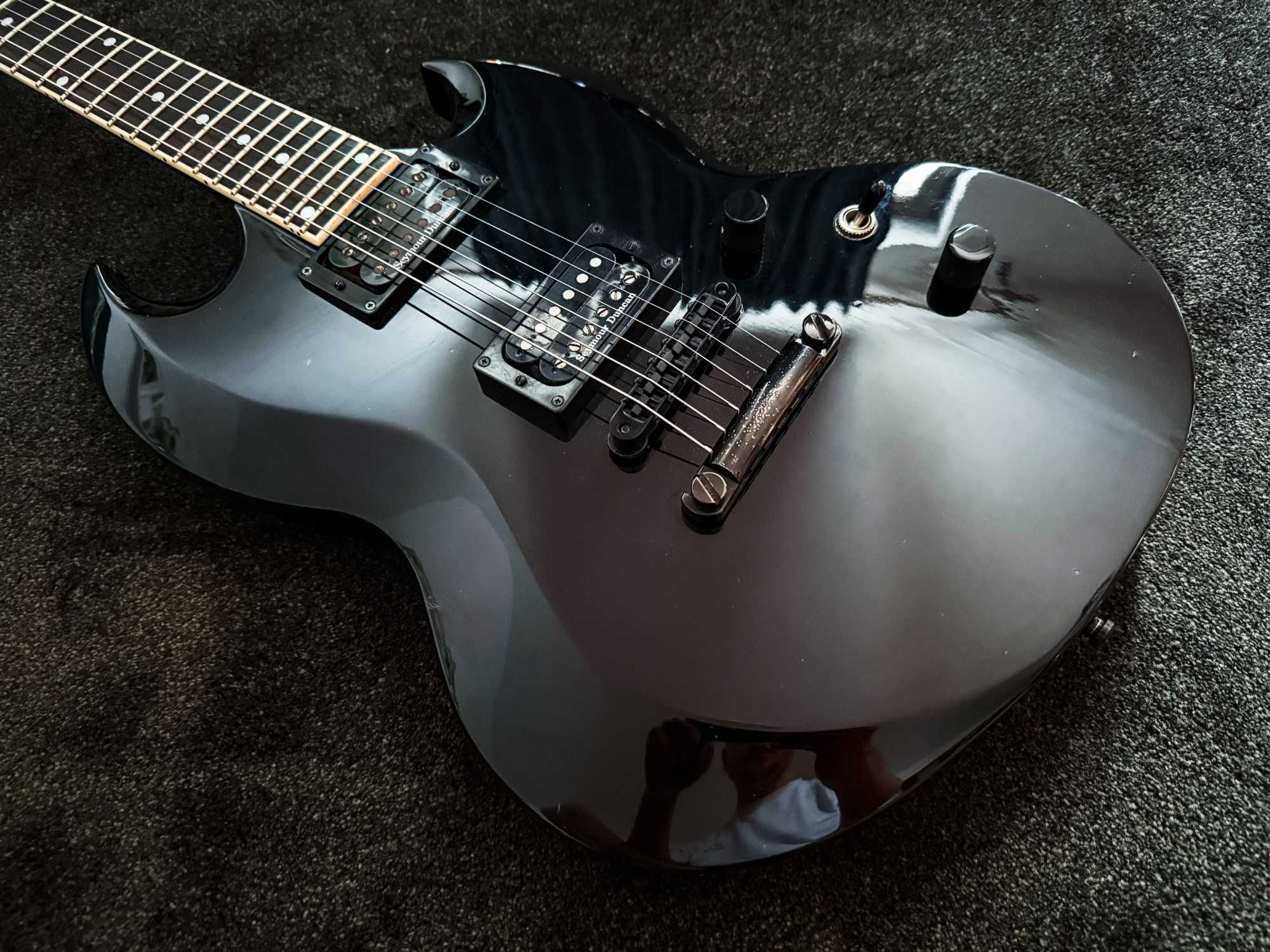 ESP Edwards Viper E-VP-105D/SL Baritone Black + pokrowiec