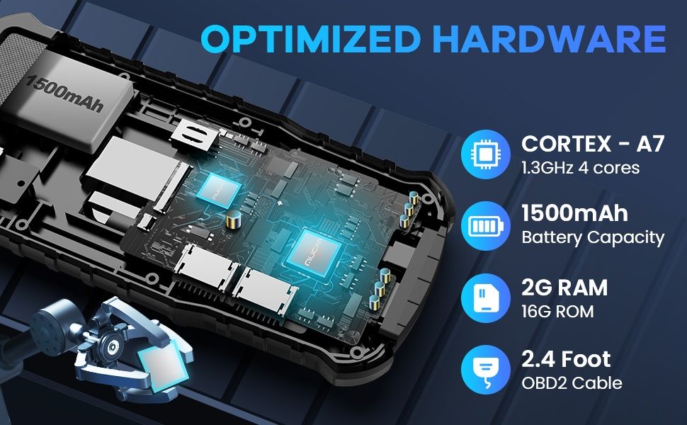 Máquina de diagnóstico Auto OBD2 Mucar Cde900 2GB NOVO