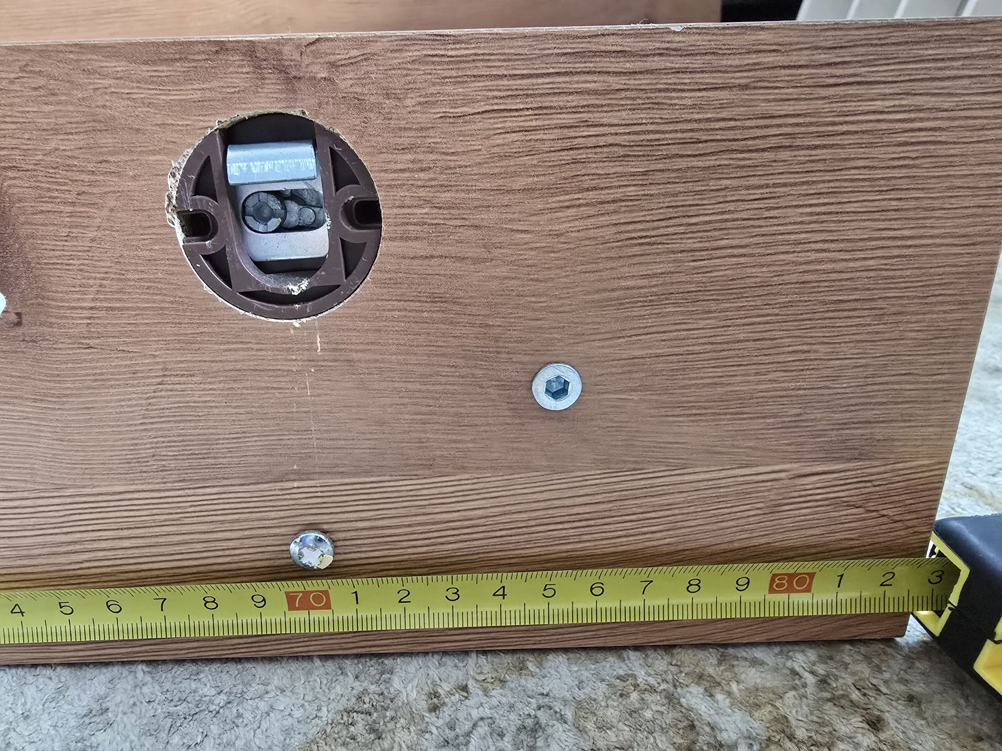 Półki wiszące 2 szt dł.83 cm