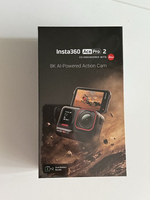 NOWA Insta360 Ace Pro 2 z podwójną baterią