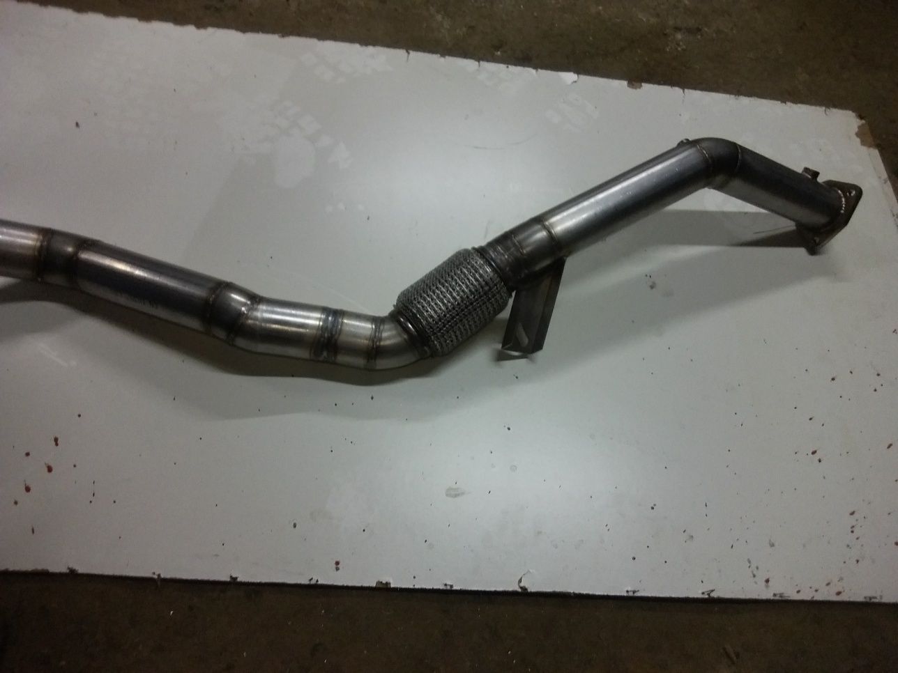 Long dp downpipe wydech  a4 b6 b7 1.8t