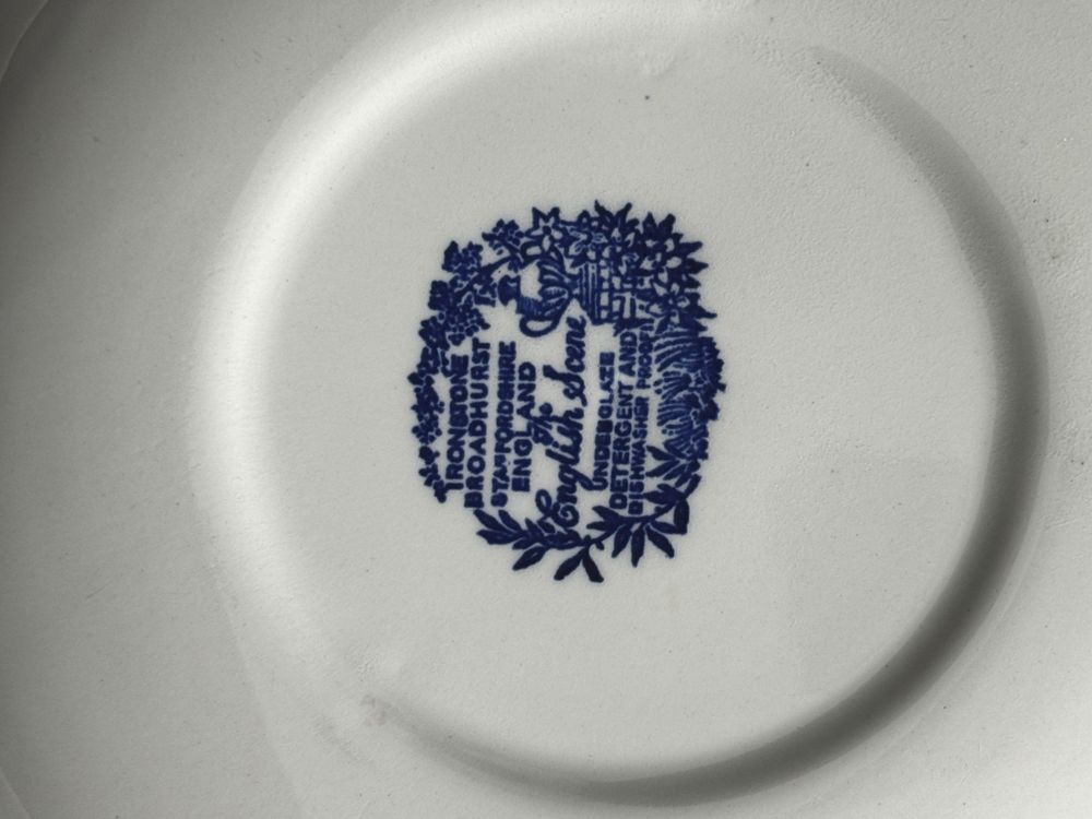 Komplet 3 misek mis - ą Ironstone Angielska porcelana Broadhurst