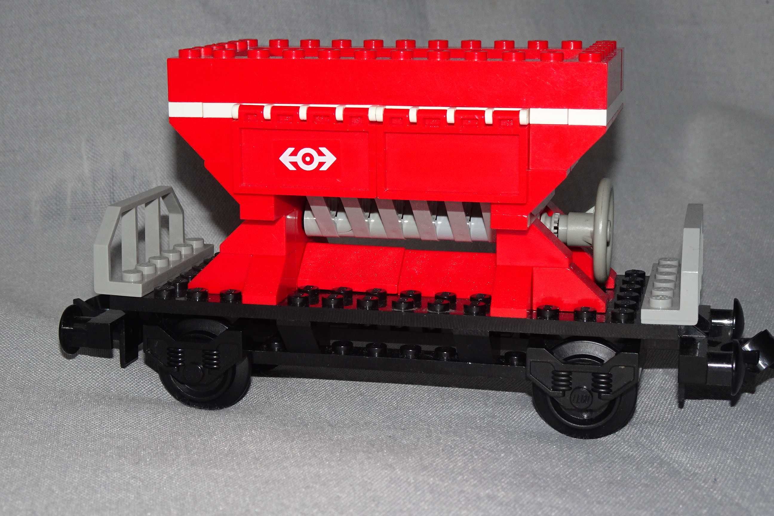 GRATIS wysyłka LEGO wagon wywrotka do pociagu towarowego 4564