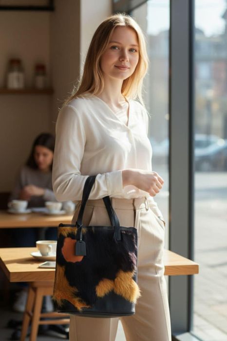 Gawor skórzana elegancka torebka