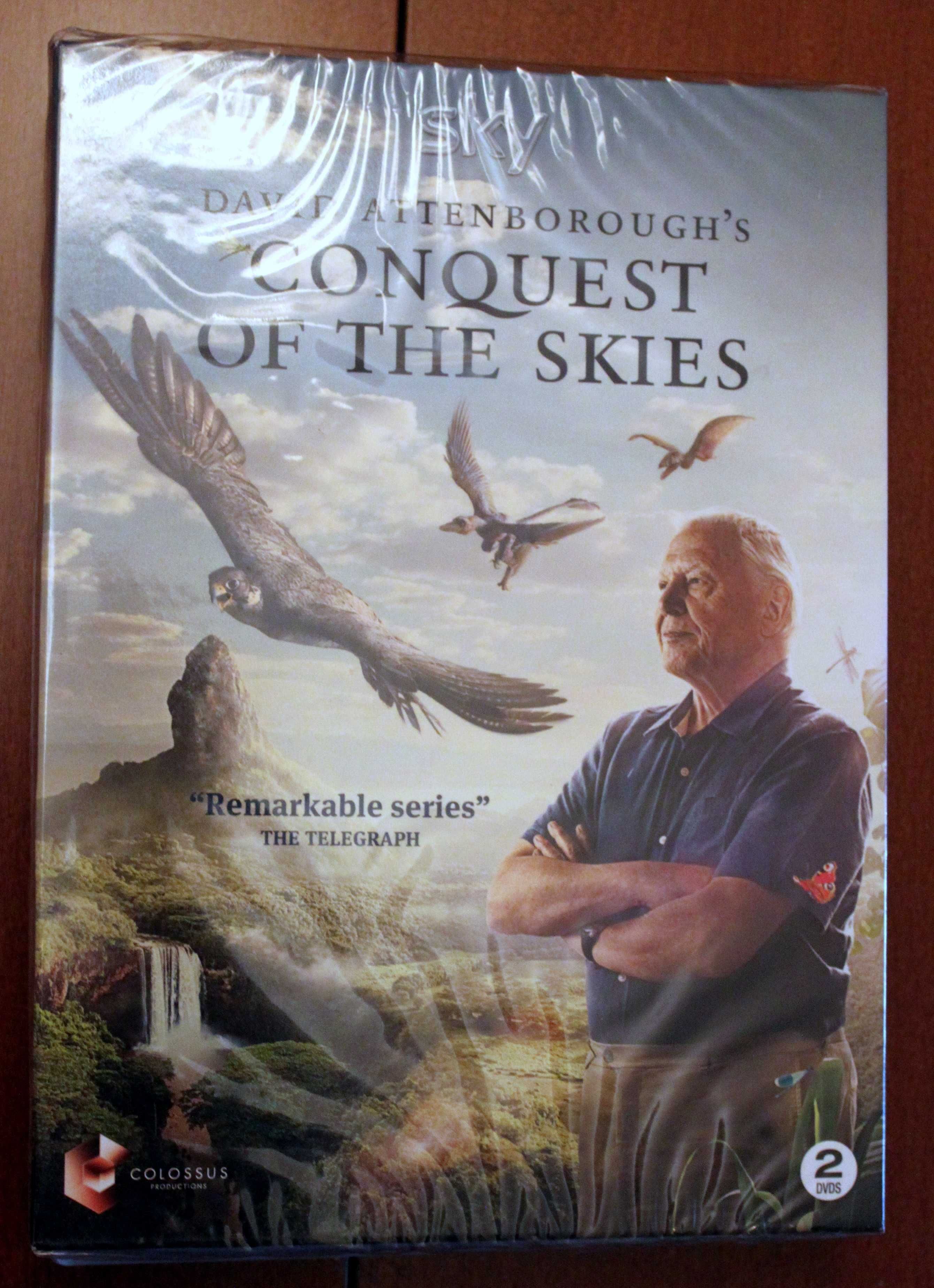 David Attenborough - Conquest of The Skies 2DVD Folia