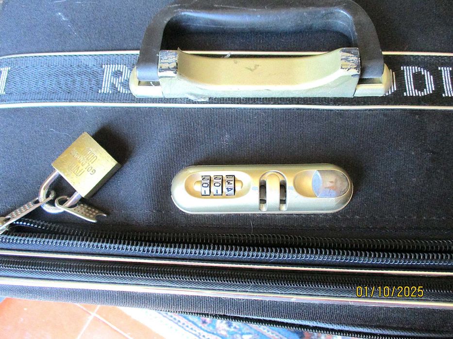 2 grandes malas para longas viagens