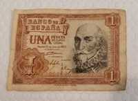 Nota de Una Peseta de 1953