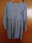 Sukienka z długimi rękawkami, H&M,  r.134/140
