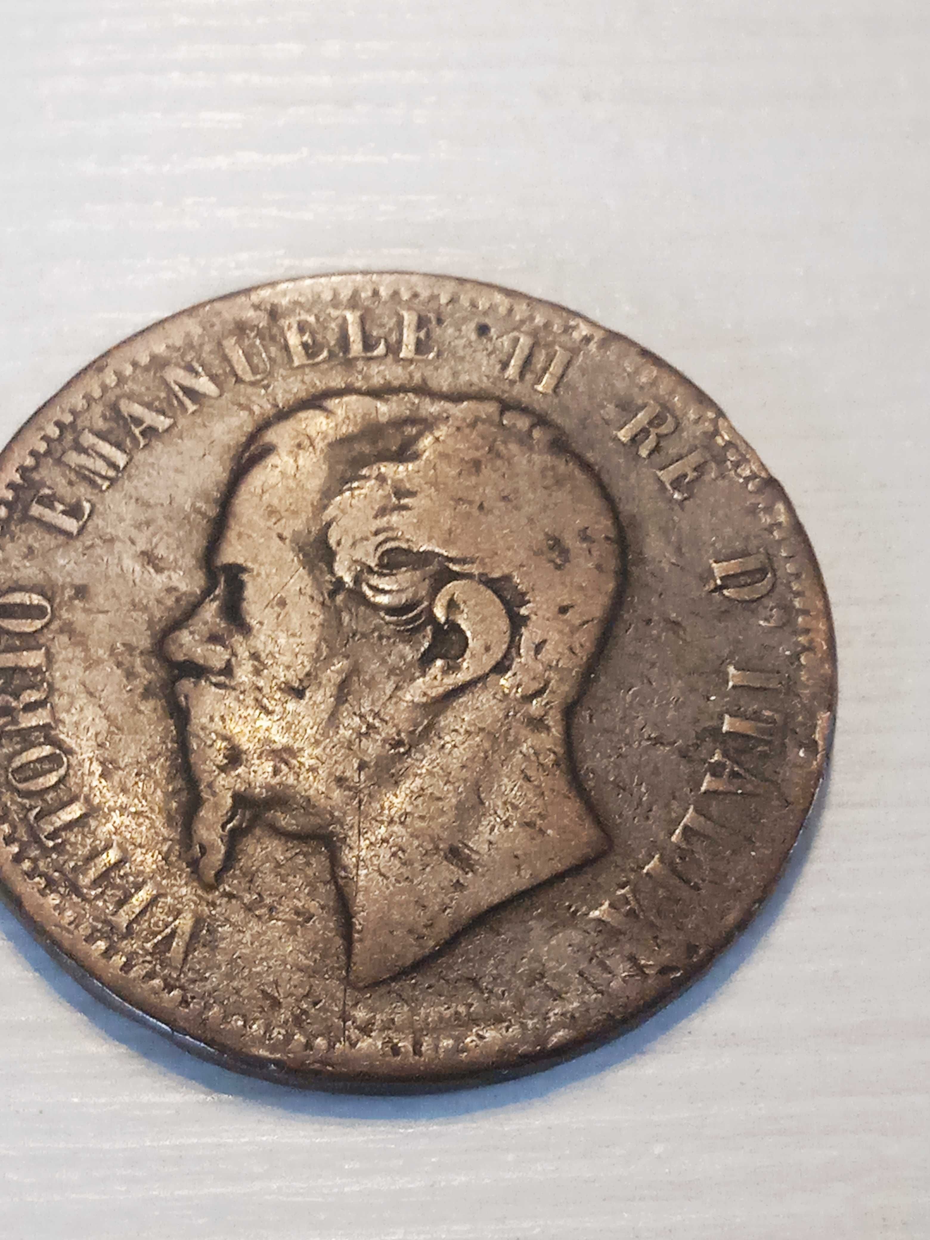 moneta 10 centesimi 1862