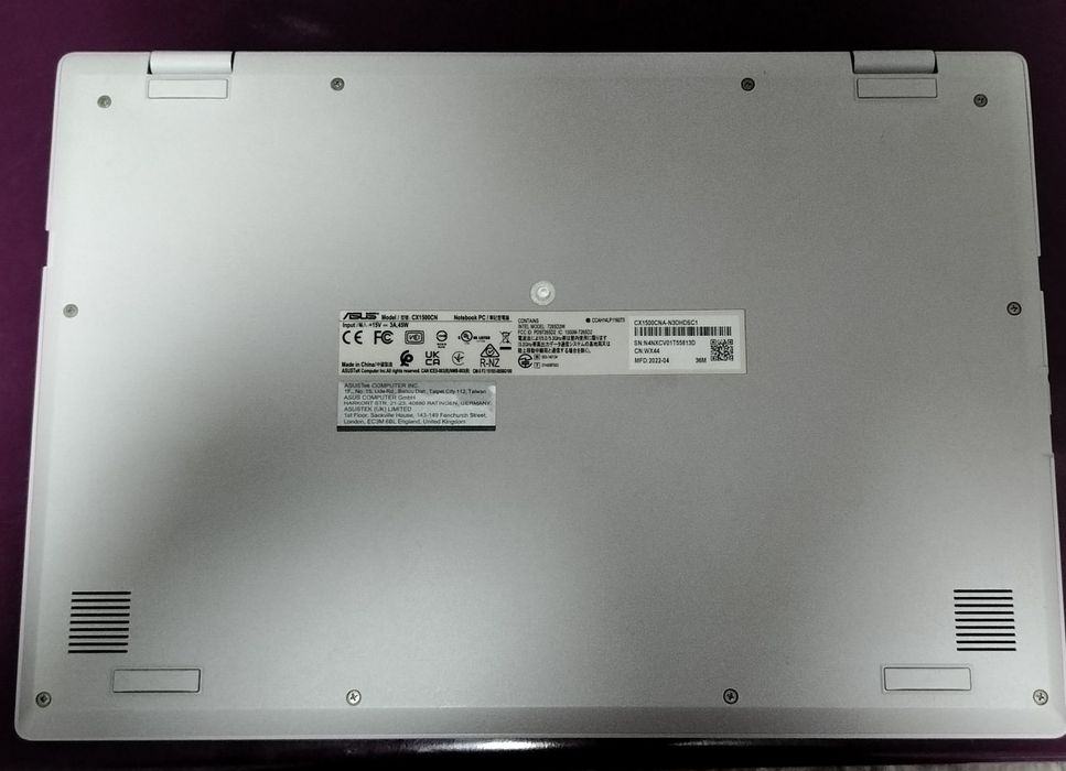 Asus Chromebook CX1500CN