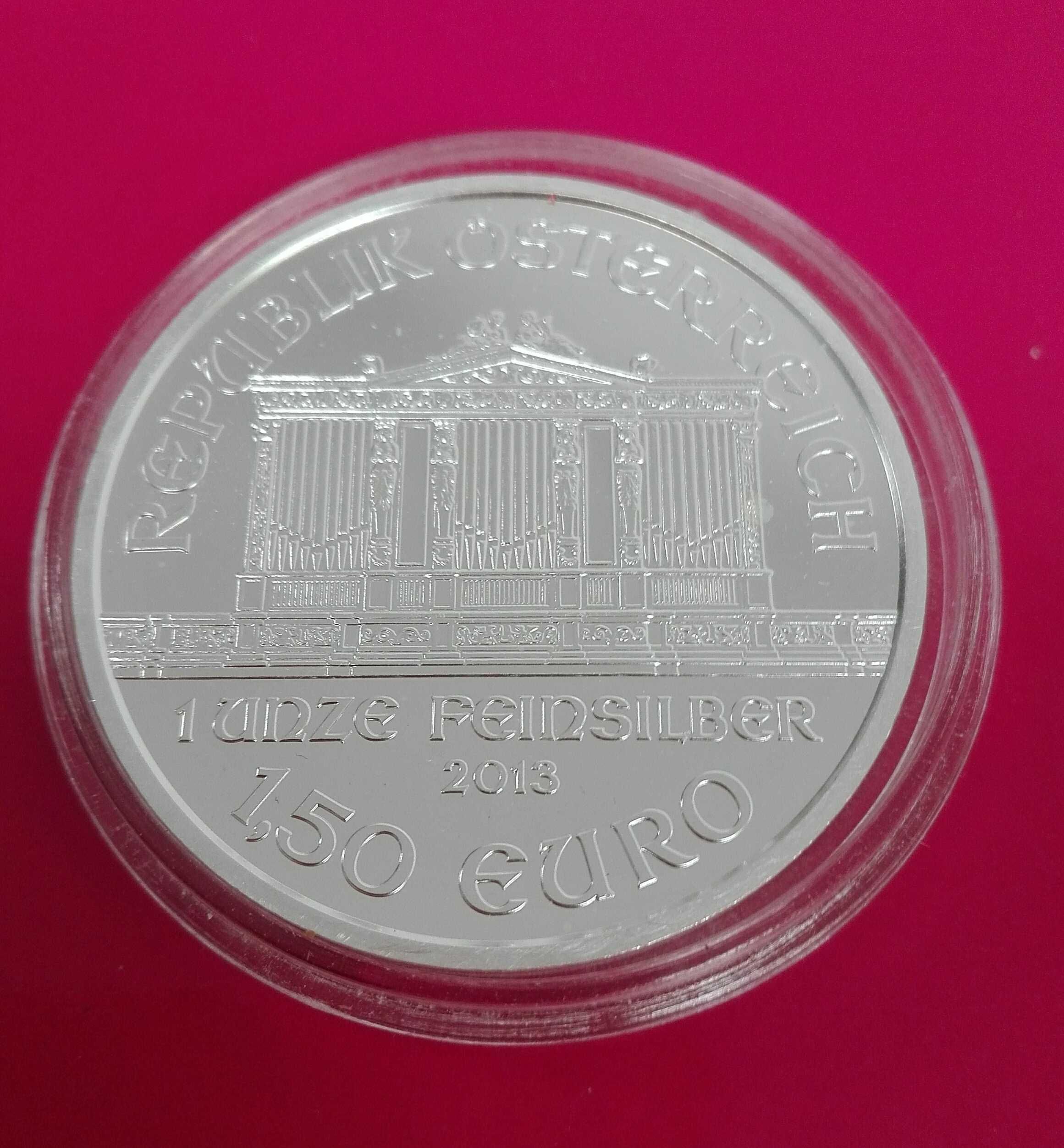 Srebrna moneta do kolekcji - Austria rok 2013