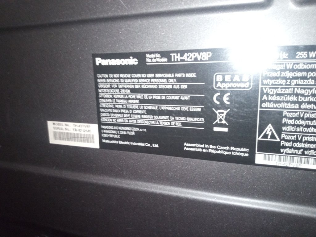 Panasonic TH 42PV8P