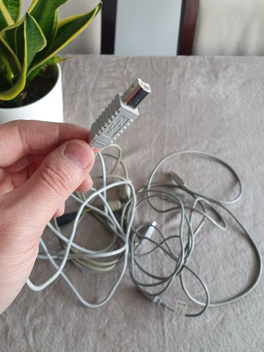 Kabel Zasilający do Drukarki/Skanera USB Typ-B Sprawny 
USB Typ-B
