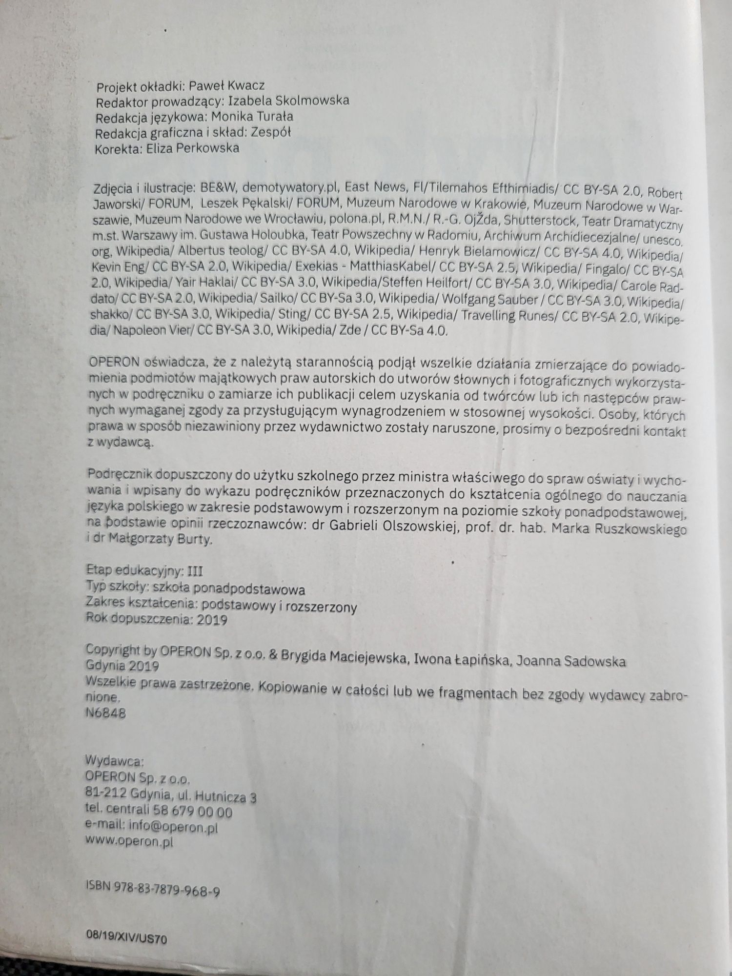 Język polski 1. Cześć 1. Operon. Podstawa i rozszerzenie.