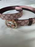 GUCCI Pasek GG Supreme Roz. 85