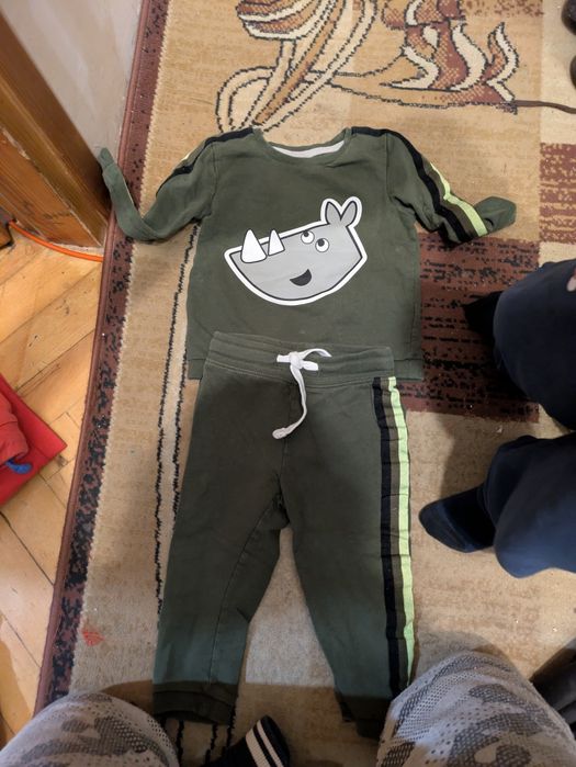 86 dres zielony nosorożec So Cute