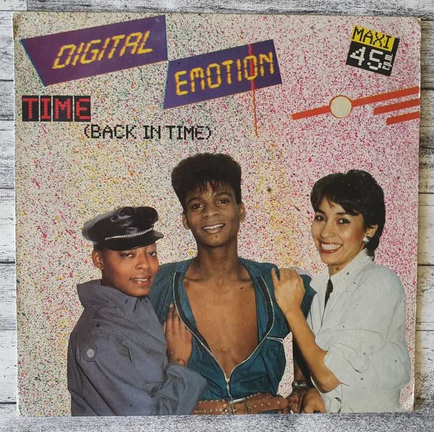 Digital Emotion Time Back In Time Italo Disco Maxi 12