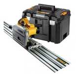 Zagłębiarka DEWALT DWS520KTR 1300W tarcza 165mm LISTWA 1,5m TSTAK