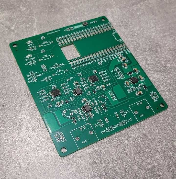 Цифровой осцилограф FSCOPE-500K board (USB/WiFi)