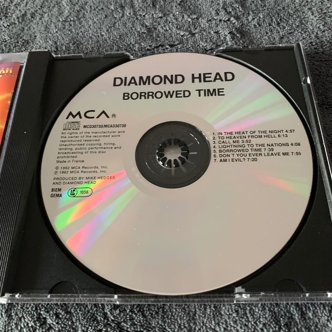 DIAMOND HEAD
Borrowed Time org. MCA 1992 Francja