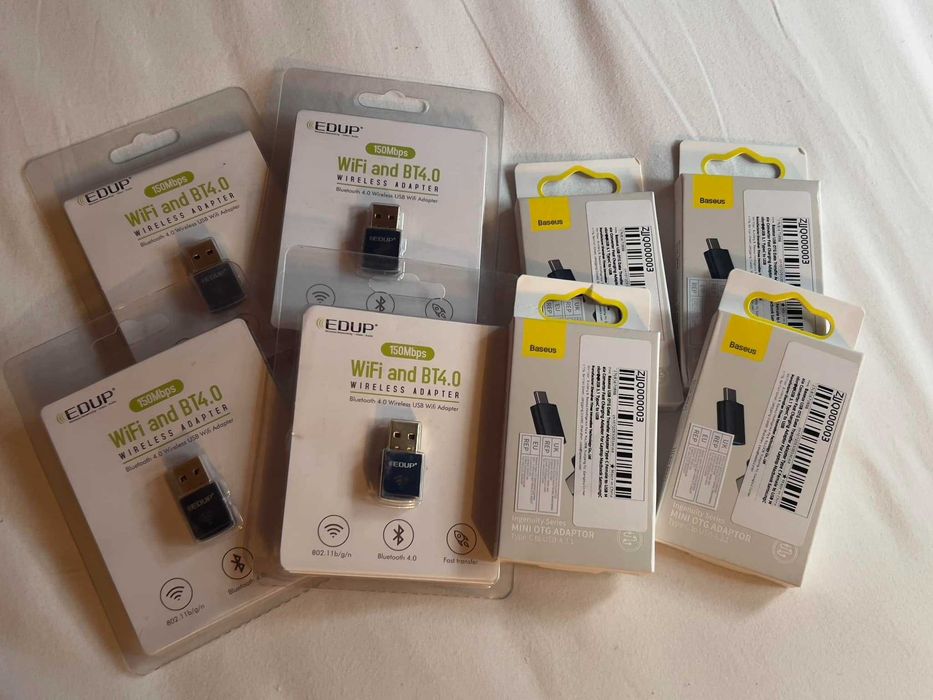 Wifi / Bluetooth + Przejściówka Usb to Usb C Baseus do Konsoli R36S