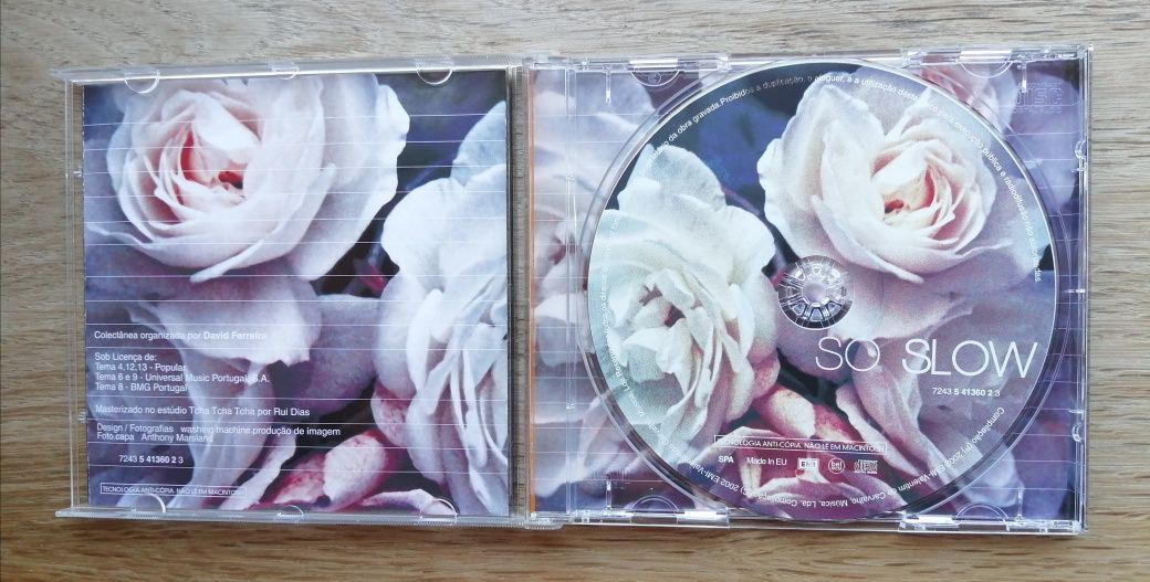 CD Só Slow como Novo.